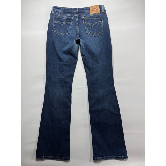 Levi's 715 Women's Bootcut Blue Denim Jeans - Size 30x30.5 - Picture 2 of 6